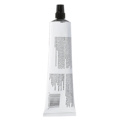 Back view of 3M 4475 Industrial Plastic Adhesive tube showing usage instructions, safety warnings, barcode, and 3M Industrial Adhesives and Tapes Division contact information