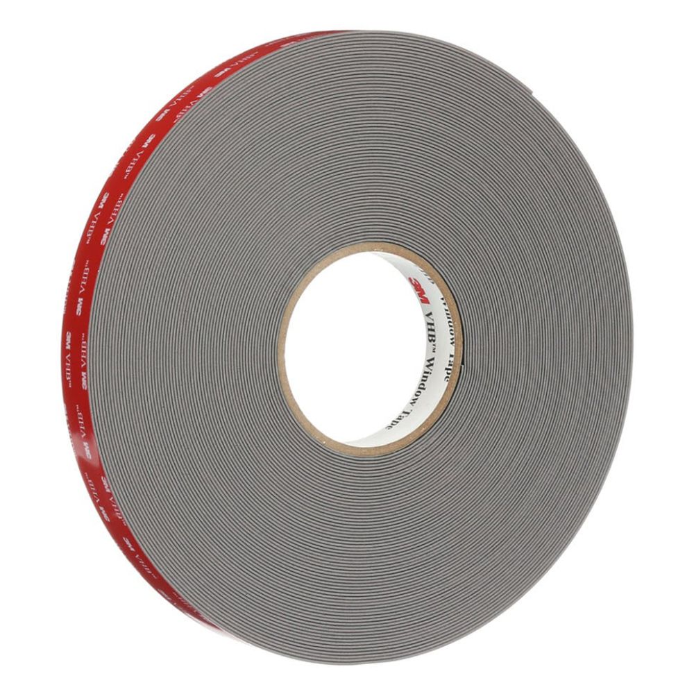 3M VHB G45F Grey Window Tape Polyethylene Liner 16MMx33M 45MIL Roll