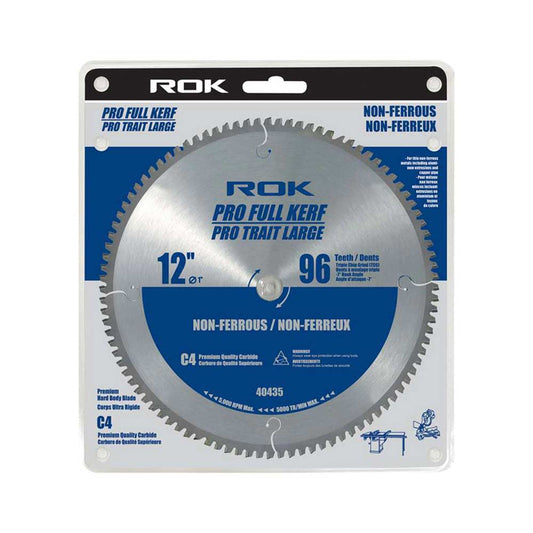 ROK 40435 12in 96T Pro Non-Ferrous Saw Blade