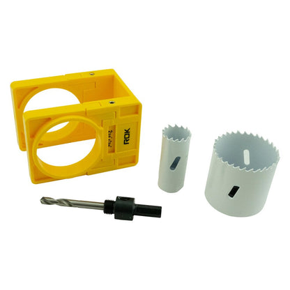 Bi-Metal Door Lock Installation Kit for Wood Doors