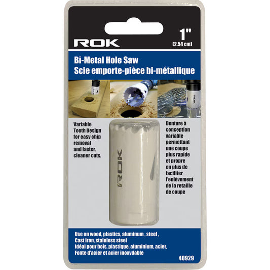 1" Bi-Metal Hole Saw for Precise Hole Cutting