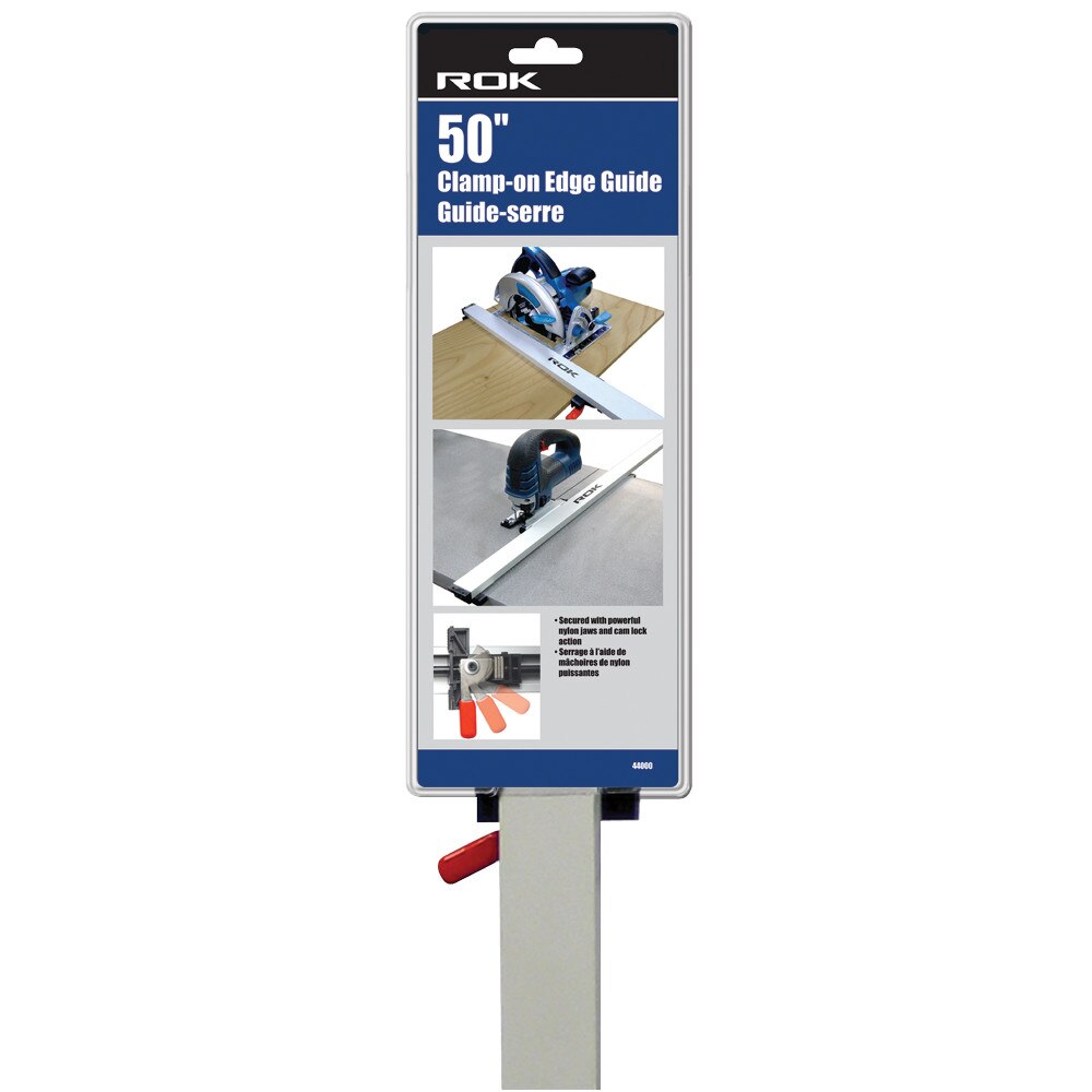 50-Inch Clamp-On Edge Guide | Precision Cutting Guide for Straight Cuts
