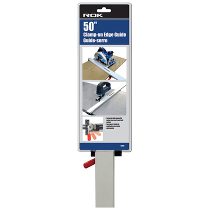 50-Inch Clamp-On Edge Guide | Precision Cutting Guide for Straight Cuts
