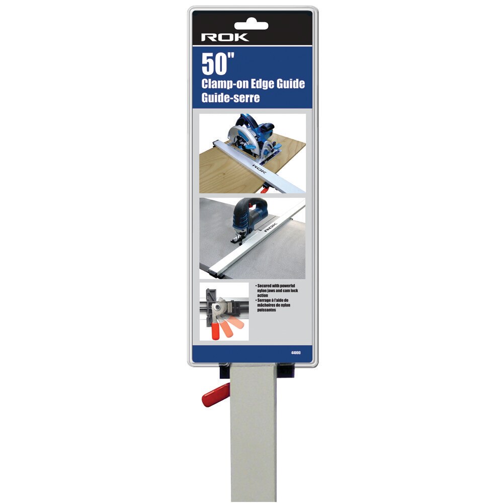 50-Inch Clamp-On Edge Guide | Precision Cutting Guide for Straight Cuts
