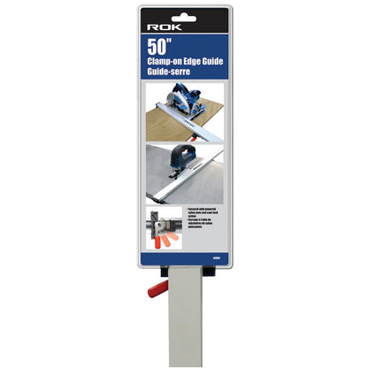 50-Inch Clamp-On Edge Guide | Precision Cutting Guide for Straight Cuts