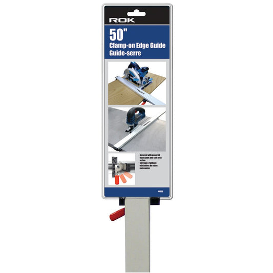 50-Inch Clamp-On Edge Guide | Precision Cutting Guide for Straight Cuts
