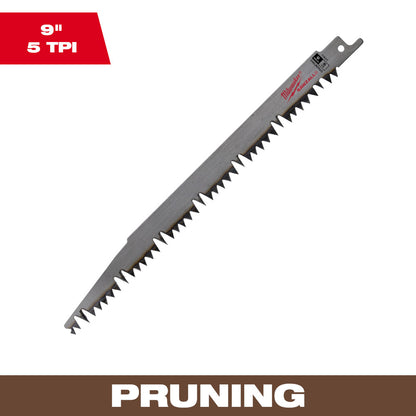Milwaukee 48-00-1304 SAWZALL 9in 5 TPI Pruning Blade