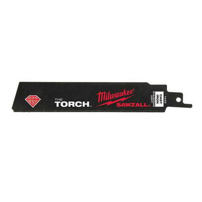 Milwaukee 48-00-1440 SAWZALL THE TORCH 6in Diamond Grit Metal Cutting Blade