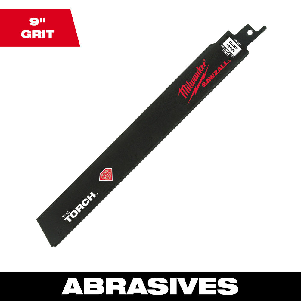 Milwaukee 48-00-1450 SAWZALL THE TORCH 9in Diamond Grit Metal Cutting Blade