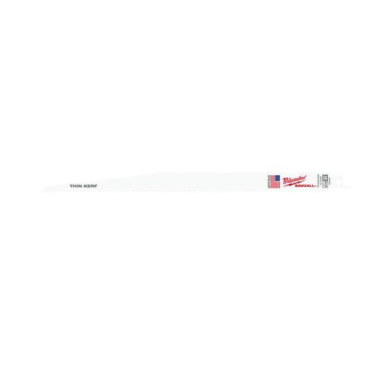 Milwaukee 48-00-5094 SAWZALL THE WRECKER 12in 8/12 TPI Demolition Blades - 5pk