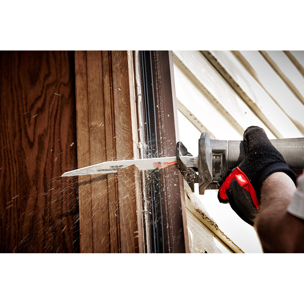 Milwaukee 48-00-5711 SAWZALL THE WRECKER 12in 7/11 TPI Demolition Blades - 5pk