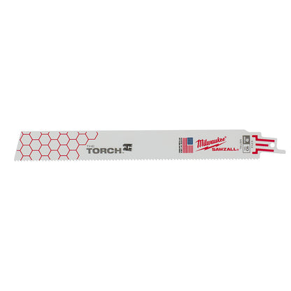 Milwaukee 48-00-5712 SAWZALL THE TORCH 6in 10 TPI Metal Demolition Blades - 5pk