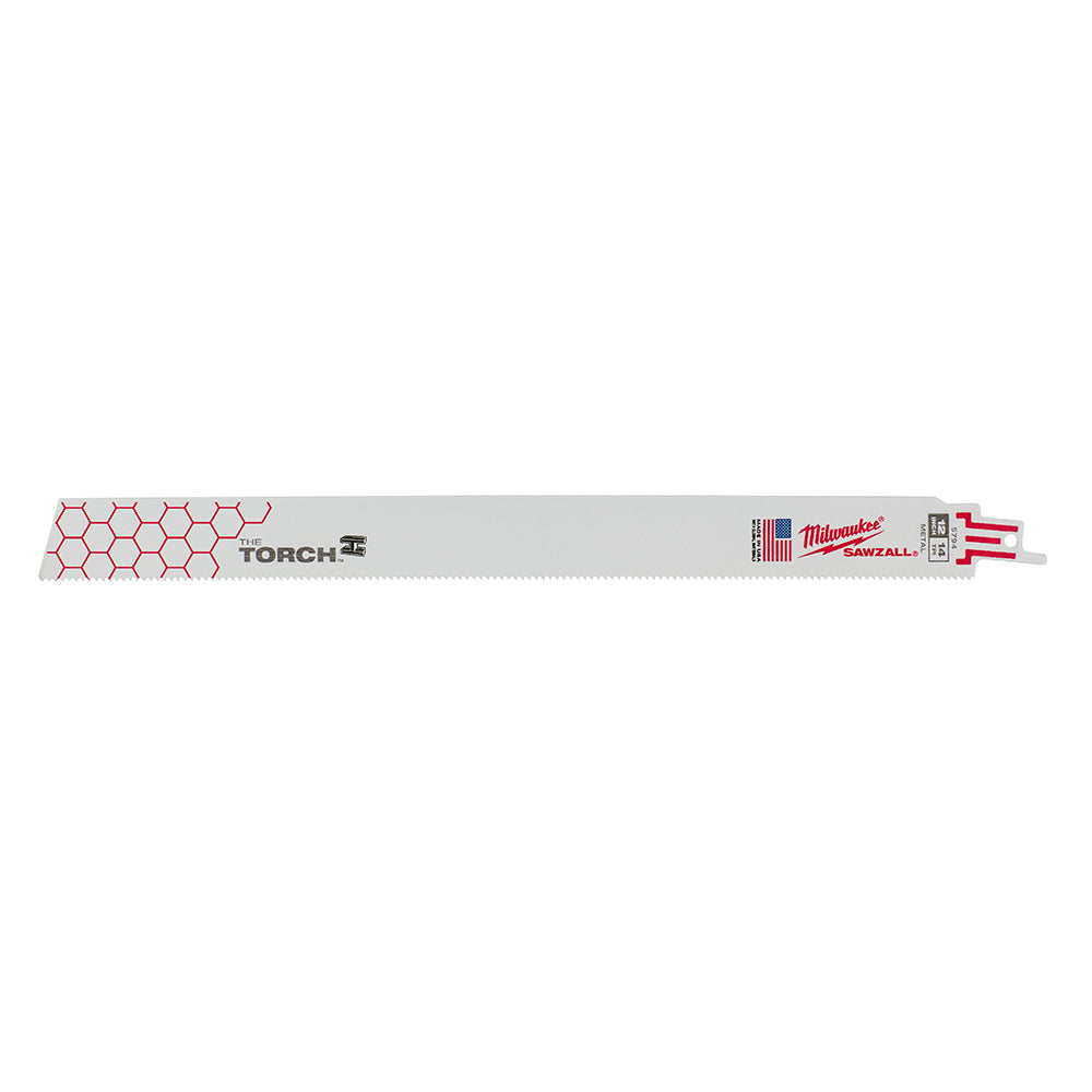 Milwaukee 48-00-5794 SAWZALL THE TORCH 14in 14 TPI Metal Demolition Blades - 5pk