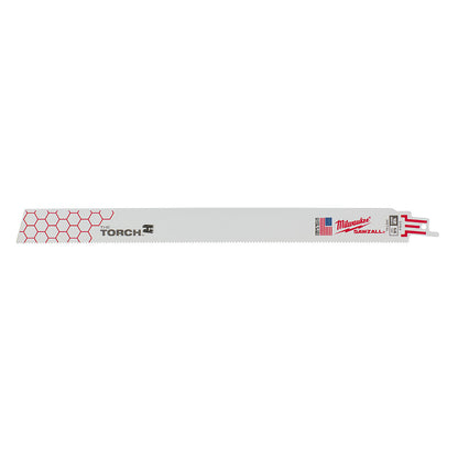 Milwaukee 48-00-5794 SAWZALL THE TORCH 14in 14 TPI Metal Demolition Blades - 5pk