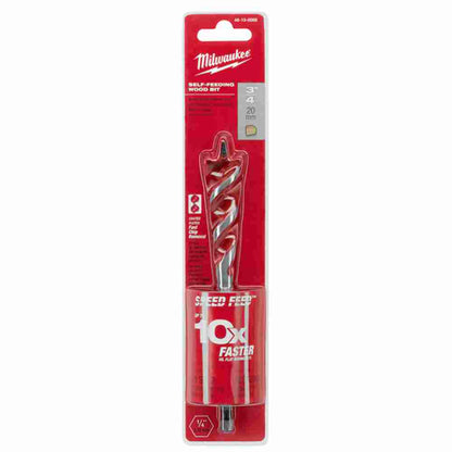 Milwaukee 48-13-0068 SPEED FEED 3/4in x 6in Self-Feeding Wood Bit