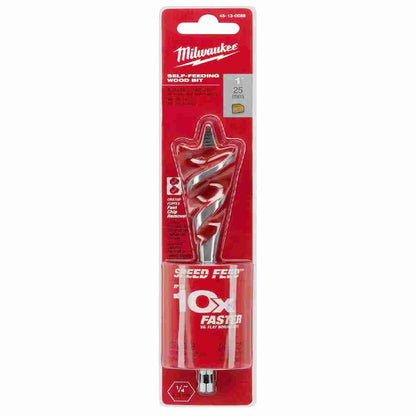 Milwaukee 48-13-0088 SPEED FEED 1in x 6in Self-Feeding Wood Bit