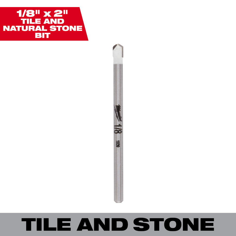 Milwaukee 48-20-8990 1/8in Tile and Natural Stone Bit