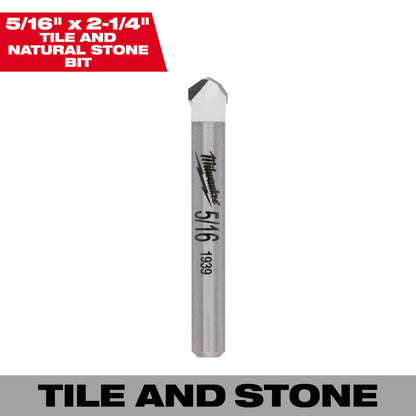 Milwaukee 48-20-8993 5/16in Tile and Natural Stone Bit