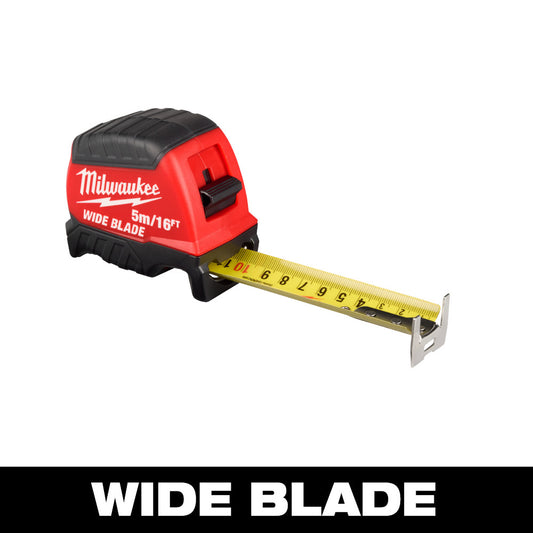 Milwaukee 48-22-1217 16'/5m Wide Blade Tape Measure