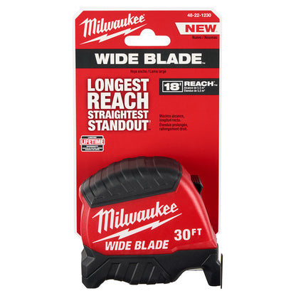 Milwaukee 48-22-1230 30' Wide Blade Tape Measure