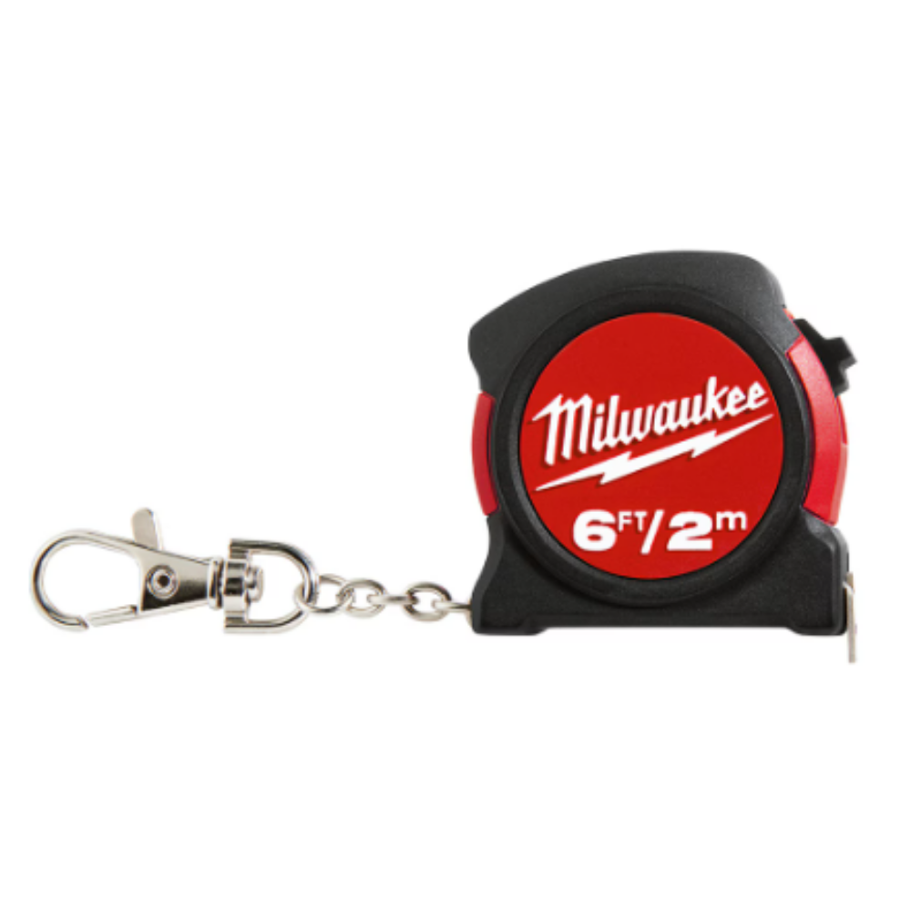 Milwaukee 48-22-1706 6 ft./2M Keychain Tape Measure