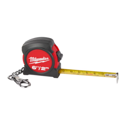 Milwaukee 48-22-1706 6 ft./2M Keychain Tape Measure