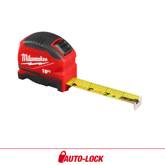 Milwaukee 48-22-1816 16ft Auto lock Tape Measure