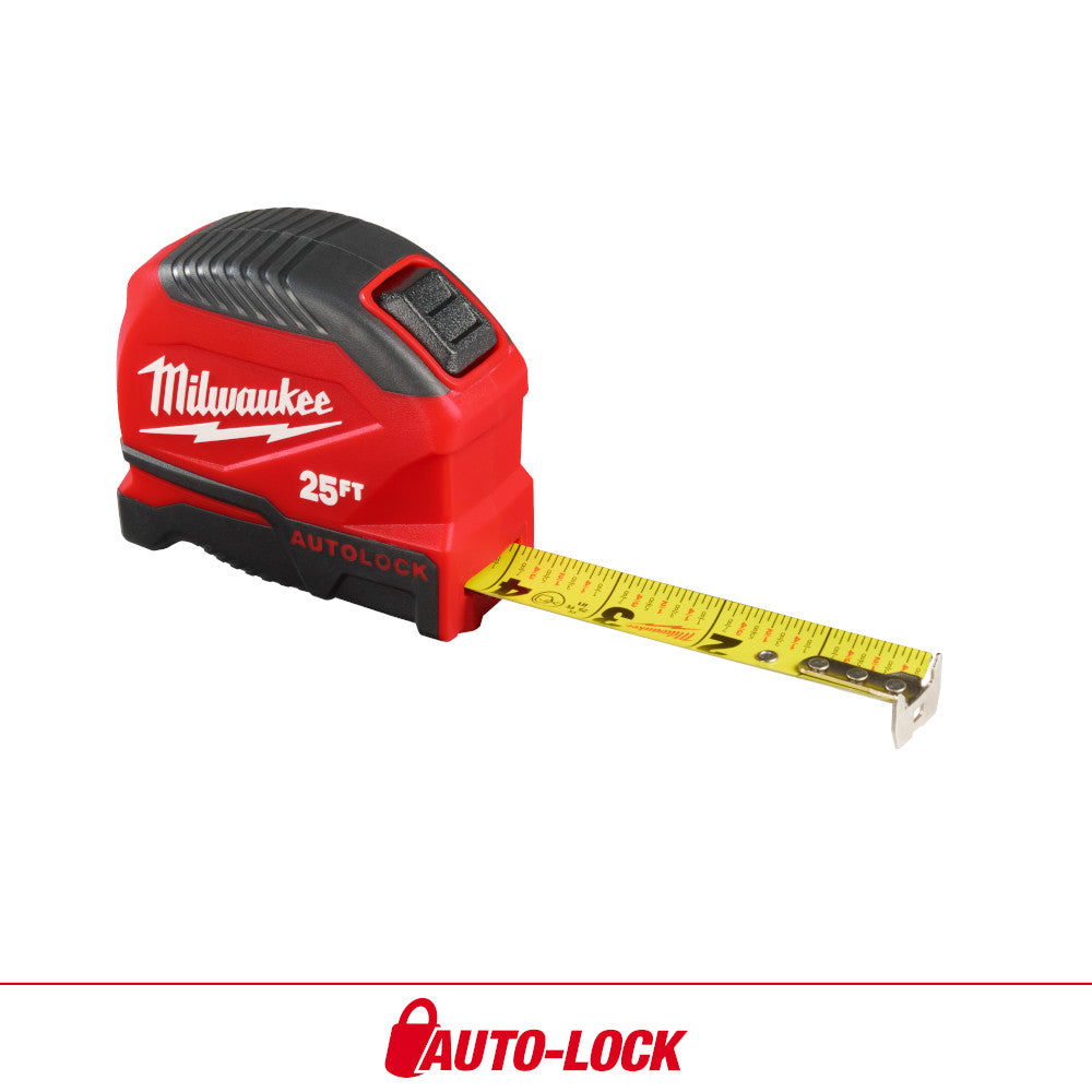 Milwaukee 48-22-1825 25ft Autolock Tape Measure