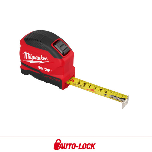 Milwaukee 48-22-1826 26ft/8m Autolock Tape Measure
