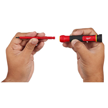 Milwaukee 48-22-2217 1000V Insulated 8-in-1 Precision Multi-Bit Screwdriver