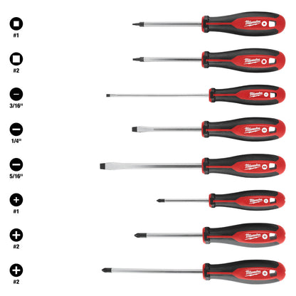 Milwaukee 48-22-2718 8pc Screwdriver Kit