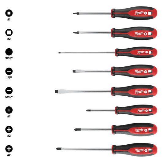 Milwaukee 48-22-2718 8pc Screwdriver Kit