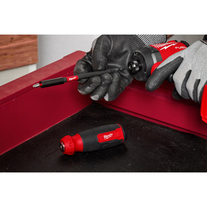 Milwaukee 48-22-2915 14-in-1 Multi-Bit Screwdriver with SHOCKWAVE Impact Duty Bits