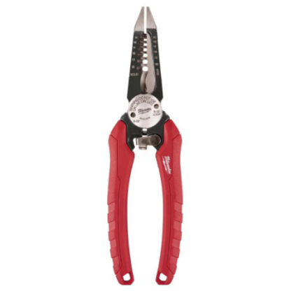 Milwaukee 48-22-3079 7.75 -inch Combination Electricians 6-in-1 Wire Strippers Pliers