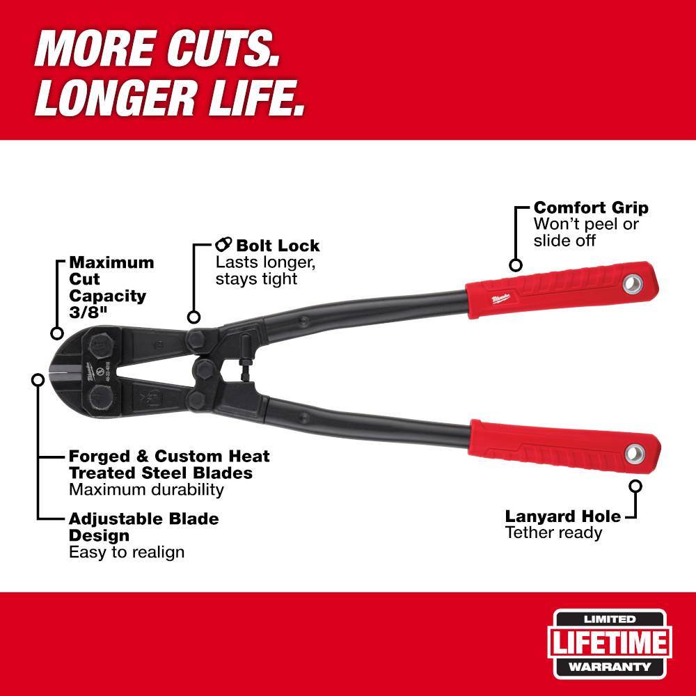 Milwaukee 48-22-4018 18in Bolt Cutter