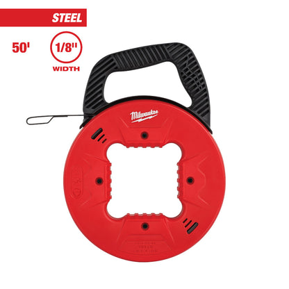 Milwaukee 48-22-4172 50' 1/8in Steel Fish Tape