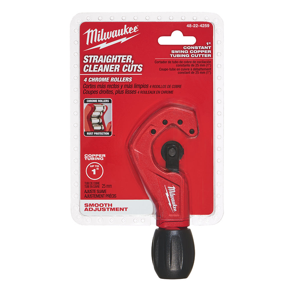 Milwaukee 48-22-4259 1in Constant Swing Copper Tubing Cutter
