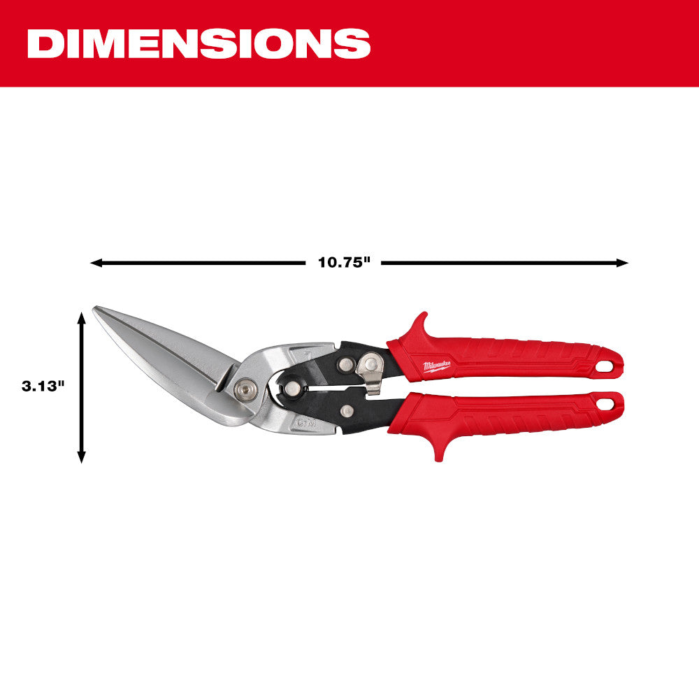 Milwaukee 48-22-4568 Left Long Offset Snips