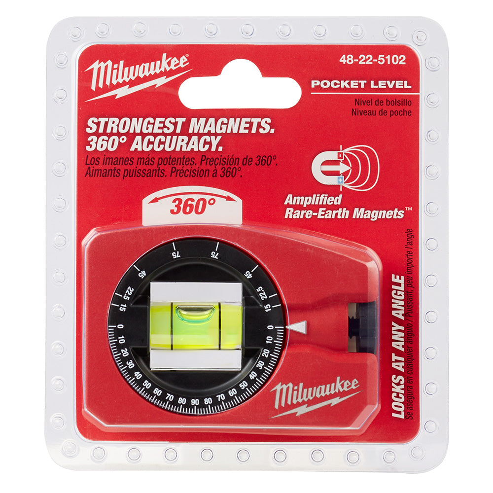 Milwaukee 48-22-5102 4in 360° Pocket Level