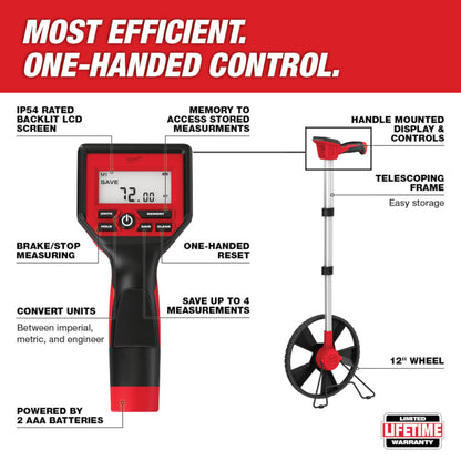 Milwaukee 48-22-5112 12 in Digital Measuring Wheel