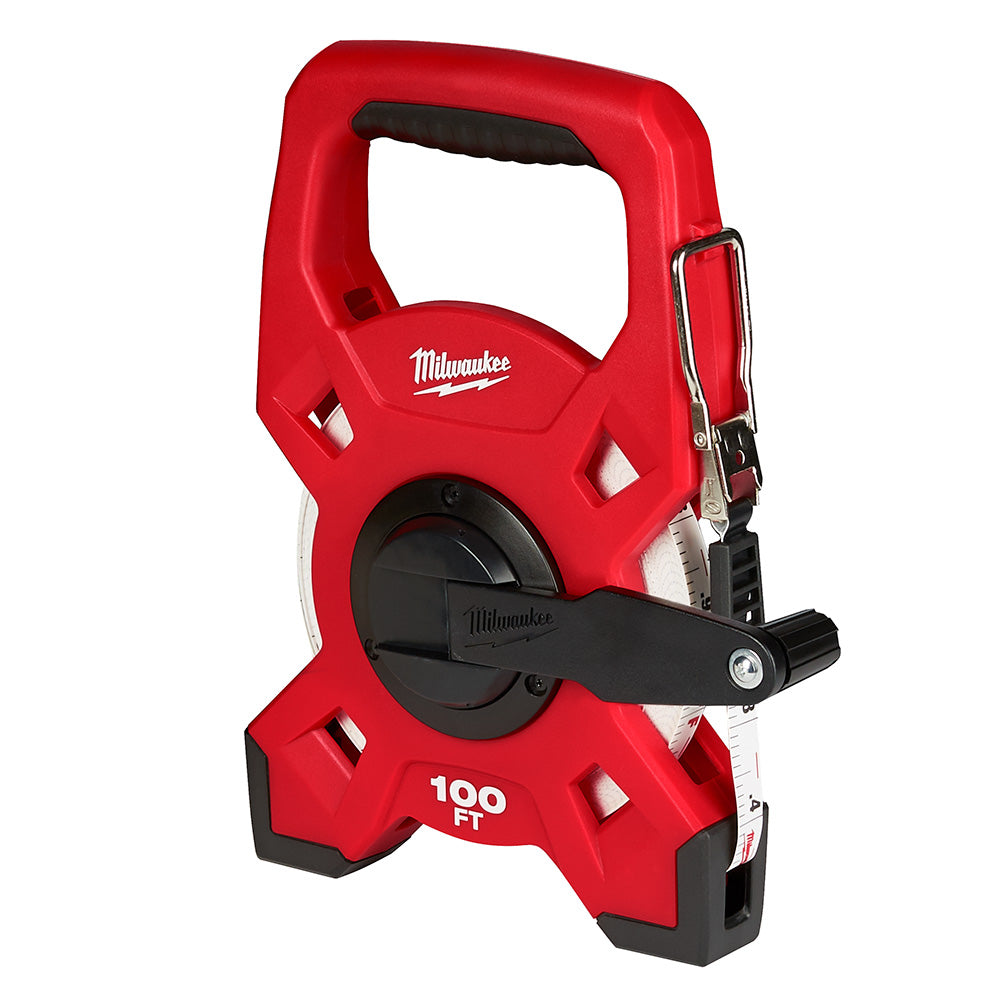 Milwaukee 48-22-5201 100' Steel Open Reel Long Tape Measure