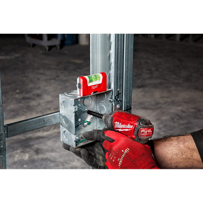 Milwaukee 48-22-5603 3in Compact Magnetic Pocket Level