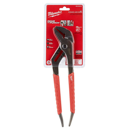 Milwaukee 48-22-6312 12in Comfort Grip Straight-Jaw Pliers