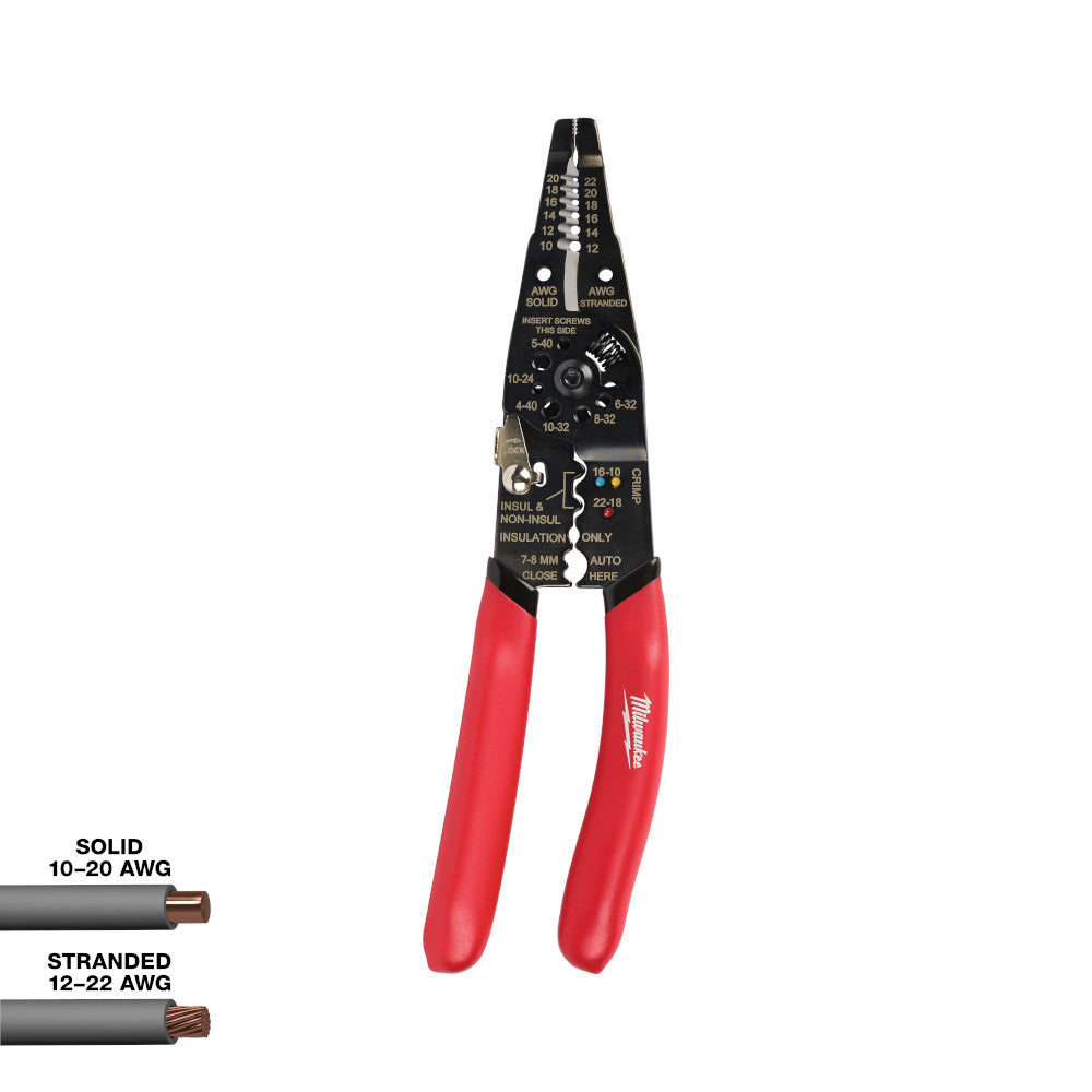 Milwaukee 48-22-6579 Multi-Purpose Wire Stripper with Crimper
