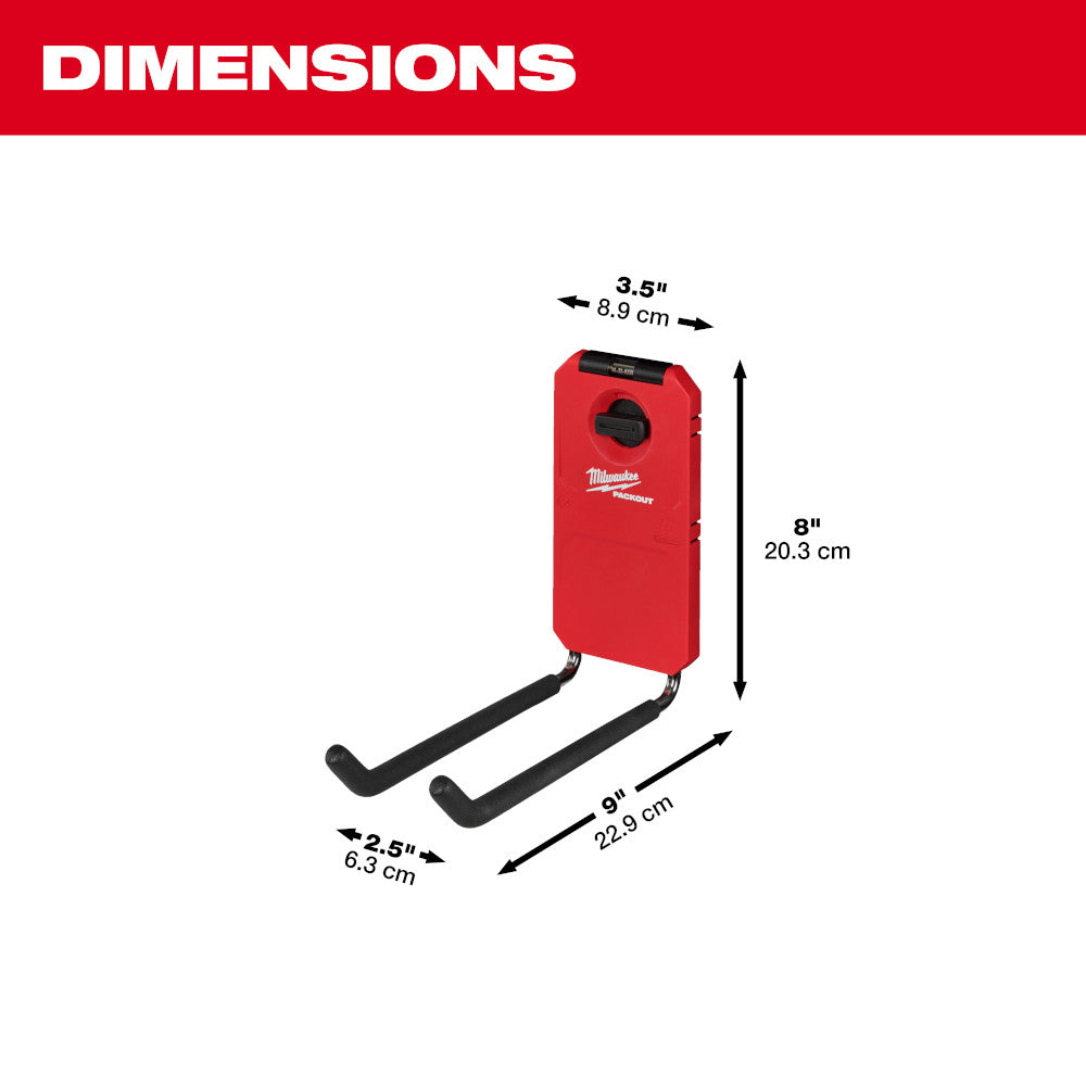 Milwaukee 48-22-8330 PACKOUT 9in Straight Hook