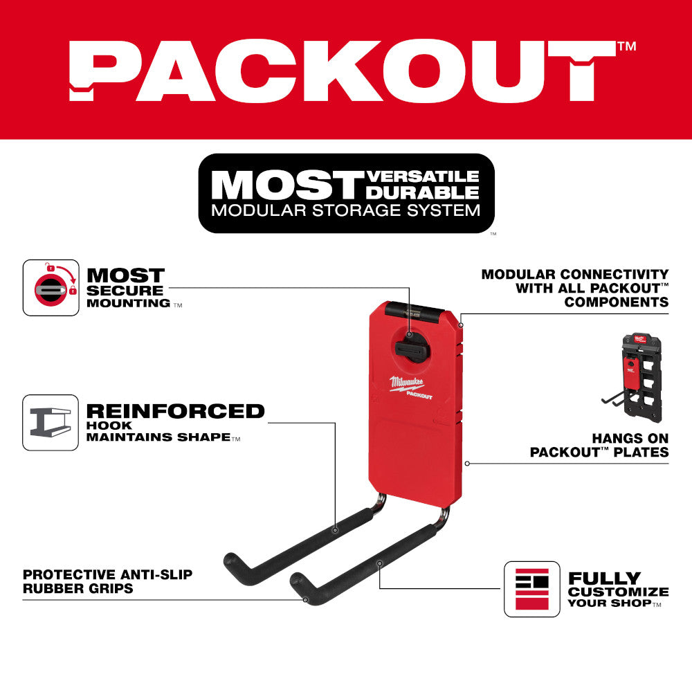 Milwaukee 48-22-8330 PACKOUT 9in Straight Hook