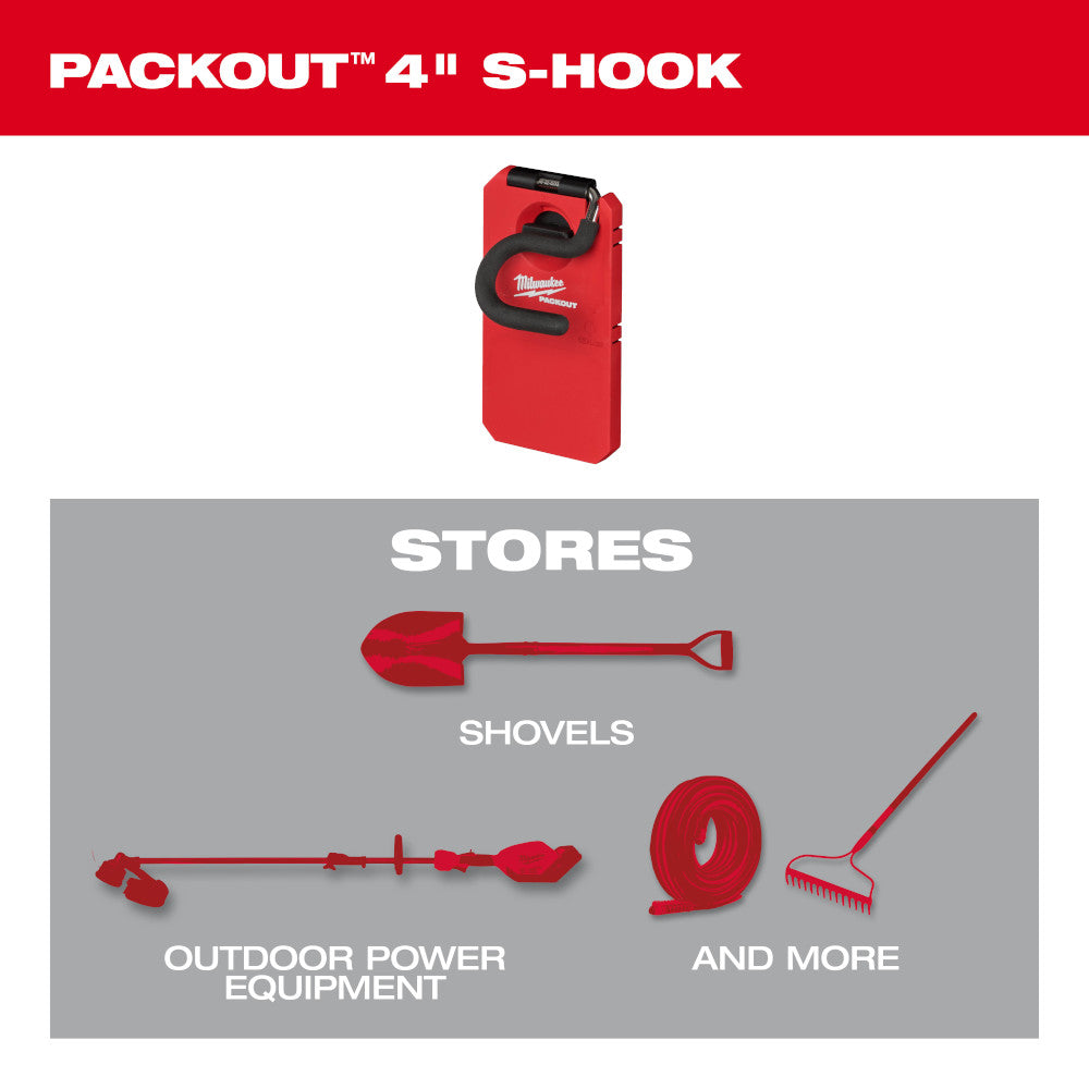 Milwaukee 48-22-8333 PACKOUT 4in S-Hook