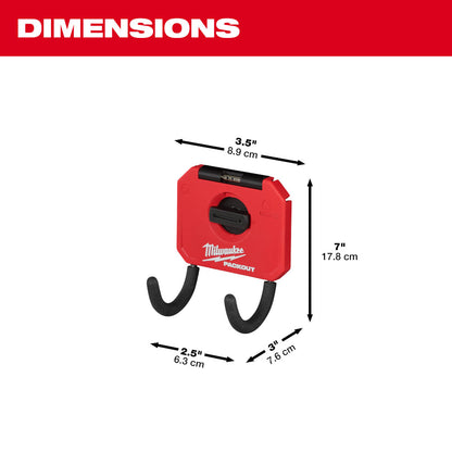 Milwaukee 48-22-8335 PACKOUT 3in Curved Hook