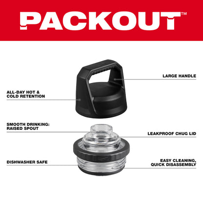 Milwaukee 48-22-8388 Chug Lid for PACKOUT Insulated Bottles