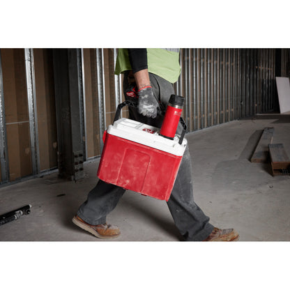Milwaukee 48-22-8395R PACKOUT 18oz Insulated Bottle with Sip Lid - Red